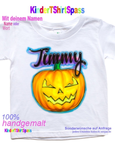 Geschenke zu Halloween Kürbis T-Shirt