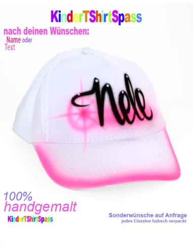 Kinder Cap Mädchen pink